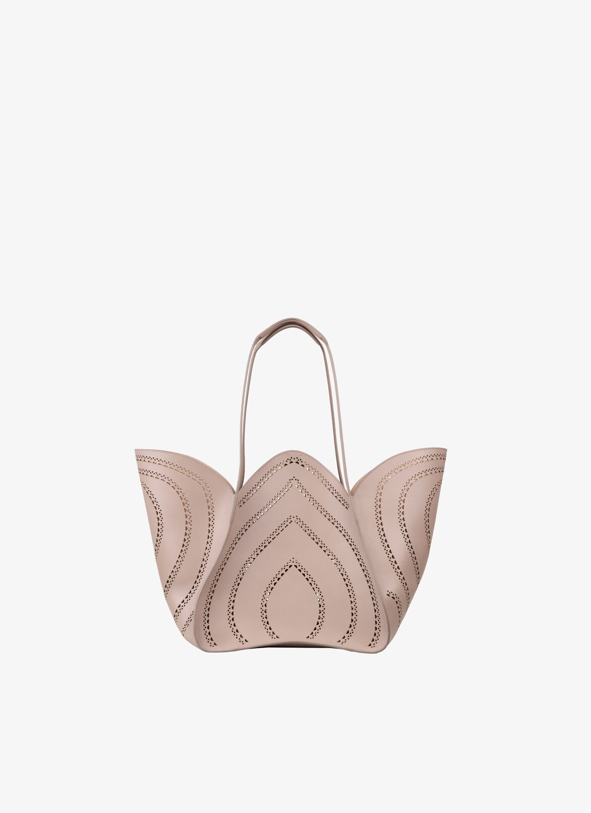 Lili 24 tote bag ALAÏA DOVE GREY LILI 24 TOTE BAG